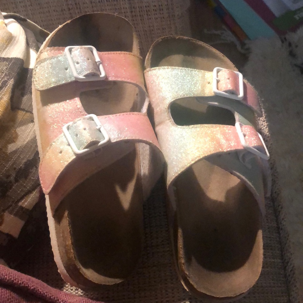 Girls slip on sandals